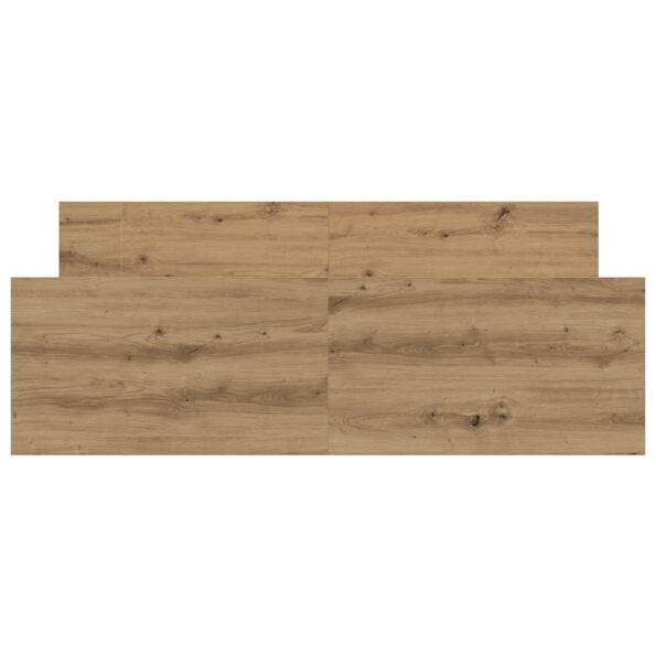 vidaXL Posteľný rám bez matraca remeselnícky dub 140x200 cm – Obrázok 5