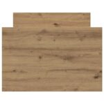 vidaXL Posteľný rám bez matraca remeselnícky dub 100x200 cm – Obrázok 6