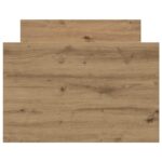 vidaXL Posteľný rám bez matraca remeselnícky dub 90x190 cm – Obrázok 6