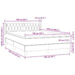 vidaXL Posteľný rám bez matraca remeselnícky dub 90x190 cm – Obrázok 11