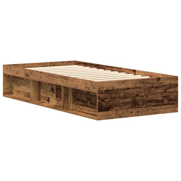 VXL8721158758163_g_en_hd_2.jpg vidaXL Posteľný rám bez matraca staré drevo 90x190cm kompozitné drevo – Obrázok 4