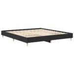 vidaXL Posteľný rám bez matraca Čierna 160x200 cm kompozitné drevo – Obrázok 4