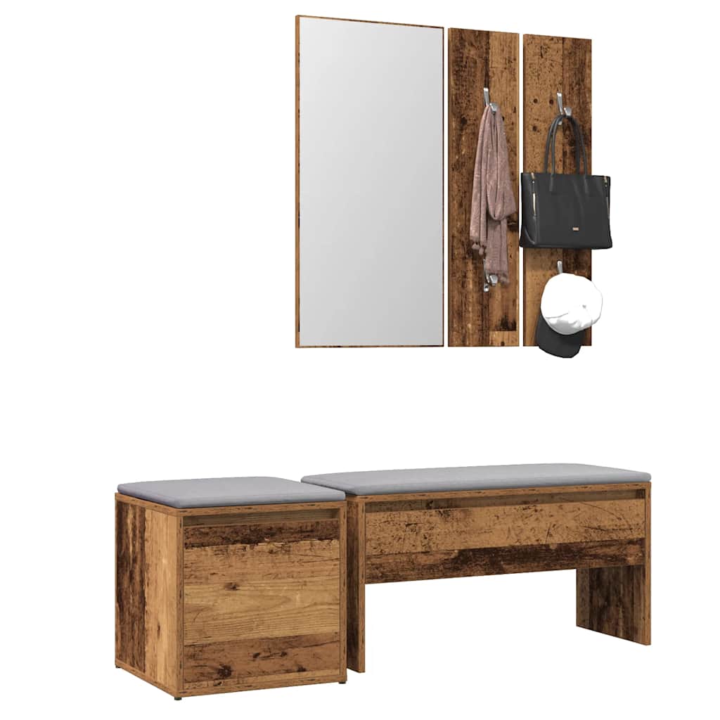 VXL8721158760654_m_en_hd_1.jpg VidaXL Sada nábytku do predsiene Old Wood Engineered Wood – Obrázok 1