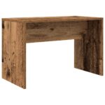 VidaXL súprava toaletného stolíka s LED diódou Old Wood – Obrázok 7