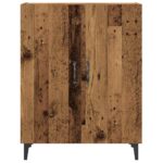 VidaXL Príborník so nástennou skrinkou Old Wood Engineered Wood – Obrázok 6