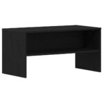 vidaXL TV skrinka Dub čierny 80x40x40 cm Drevo – Obrázok 2