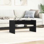 vidaXL TV skrinka Dub čierny 80x40x40 cm Drevo – Obrázok 3
