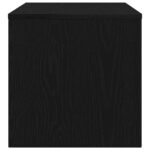 vidaXL TV skrinka Dub čierny 80x40x40 cm Drevo – Obrázok 6