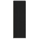 vidaXL Regál na topánky čierny dub 54x34x100,5 cm spracované drevo – Obrázok 6