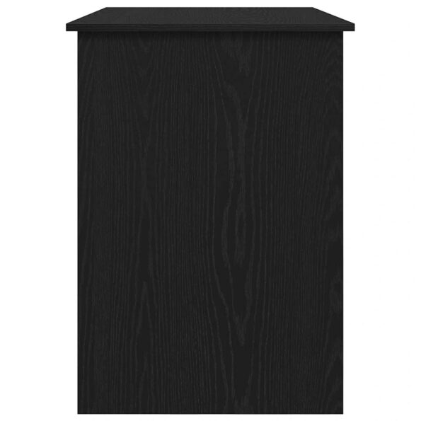 vidaXL Stôl čierny dub 100x55x75 cm spracované drevo – Obrázok 6