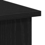 vidaXL Stôl čierny dub 100x55x75 cm spracované drevo – Obrázok 9