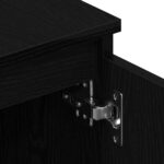 vidaXL TV skrinka dub čierny 140x40x36 cm konštrukčné drevo – Obrázok 9