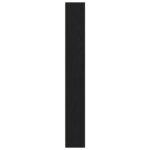 vidaXL Knižnica čierna dub 80x24x176x106 cm kompozitné drevo – Obrázok 6