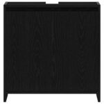 vidaXL Kúpeľňová skrinka Čierny dub 60x33x60 cm Drevo – Obrázok 6