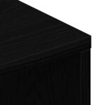 VidaXL TV skrinka Dub čierny 100x40x40 cm Drevo – Obrázok 8