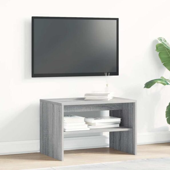 vidaXL TV skrinka Grey Sonoma 60x40x40 cm Engineered Wood – Obrázok 3