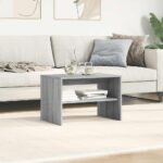 vidaXL TV skrinka Grey Sonoma 60x40x40 cm Engineered Wood – Obrázok 4