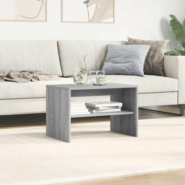 vidaXL TV skrinka Grey Sonoma 60x40x40 cm Engineered Wood – Obrázok 4