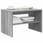 vidaXL TV skrinka Grey Sonoma 60x40x40 cm Engineered Wood