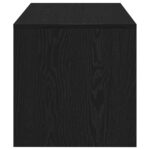 vidaXL TV skrinka Dub čierny 80x40x40 cm Drevo – Obrázok 6