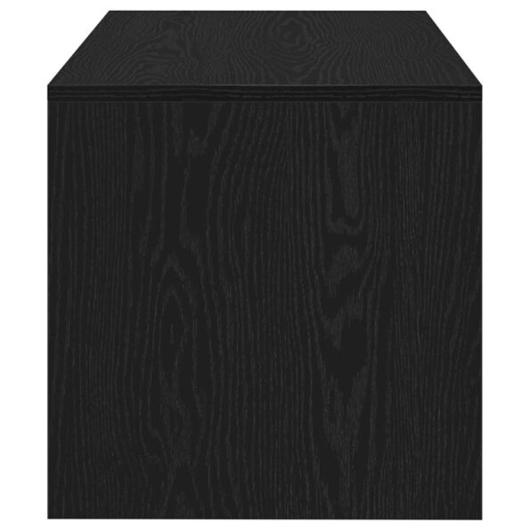 vidaXL TV skrinka Dub čierny 80x40x40 cm Drevo – Obrázok 6