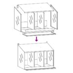 vidaXL Hniezdo pre kurčatá s 3 priehradkami, olivovo zelený kov – Obrázok 8