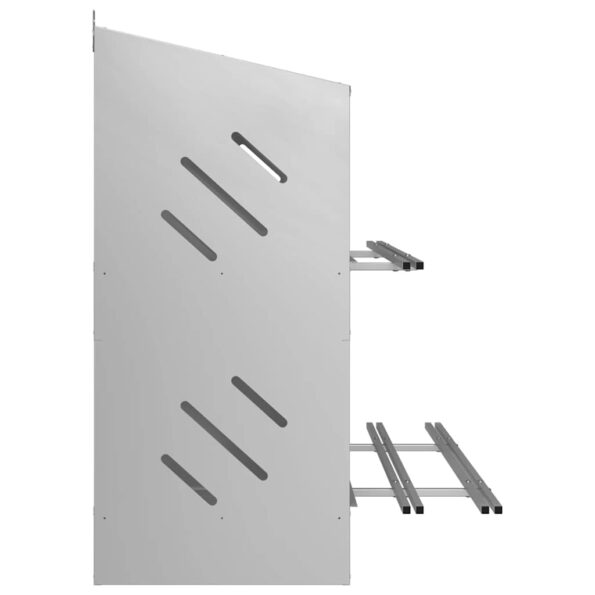 VidaXL Hniezdo pre kurčatá s 6 priehradkami, strieborný kov – Obrázok 6