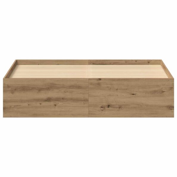 VXL8721158786098_g_en_hd_3.jpg vidaXL Posteľný rám bez matraca remeselnícky dub 150x200 cm – Obrázok 5