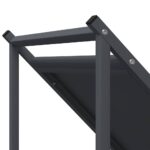 vidaXL Regál na krbové drevo, 70x43x34,5 cm, za studena lisovaná oceľ – Obrázok 7