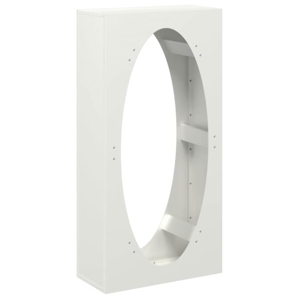 vidaXL Regál na krbové drevo, 50x23x100 cm, za studena lisovaná oceľ – Obrázok 2