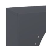 vidaXL Regál na krbové drevo, 50x23x100 cm, za studena lisovaná oceľ – Obrázok 7