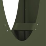 vidaXL Regál na krbové drevo, 50x23x100 cm, za studena lisovaná oceľ – Obrázok 8