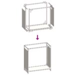 vidaXL Regál na krbové drevo, 60x28x65 cm, za studena lisovaná oceľ – Obrázok 9