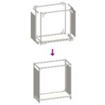 vidaXL Regál na krbové drevo, 60x28x65 cm, za studena lisovaná oceľ – Obrázok 9