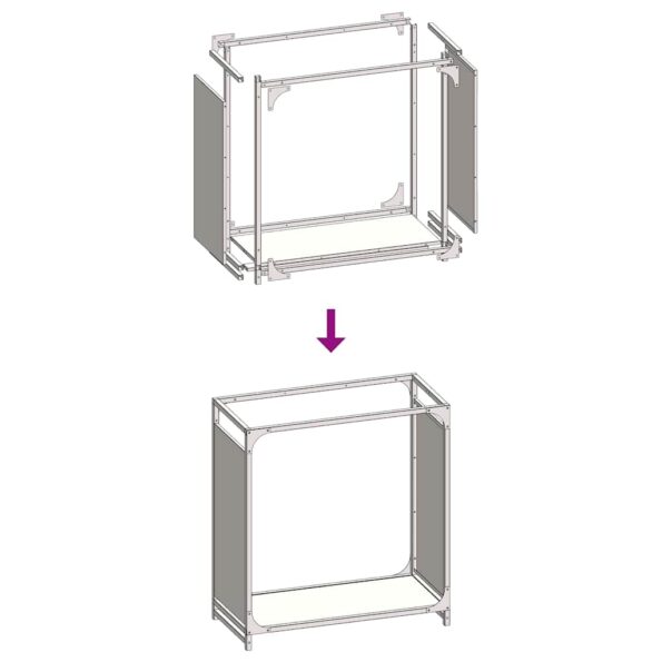 VXL8721158787392_g_en_hd_7.jpg vidaXL Regál na krbové drevo, 60x28x65 cm, za studena lisovaná oceľ – Obrázok 9