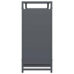 vidaXL Regál na krbové drevo, 90x28x65 cm, za studena lisovaná oceľ – Obrázok 6