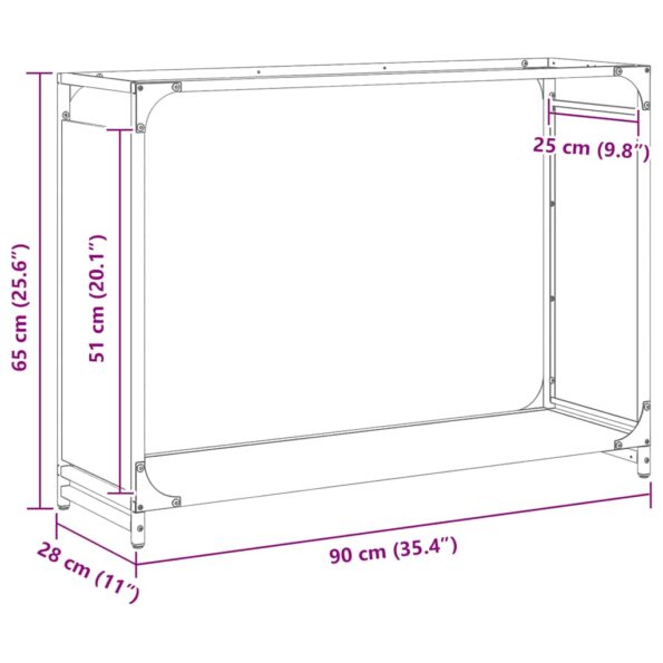 VXL8721158787439_g_en_hd_9.jpg vidaXL Regál na krbové drevo, 90x28x65 cm, za studena lisovaná oceľ – Obrázok 11
