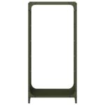 vidaXL Regál na krbové drevo, 44x28x90 cm, za studena lisovaná oceľ – Obrázok 5