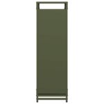 vidaXL Regál na krbové drevo, 44x28x90 cm, za studena lisovaná oceľ – Obrázok 6