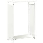 vidaXL Regál na krbové drevo, 60x28x90 cm, za studena lisovaná oceľ – Obrázok 2
