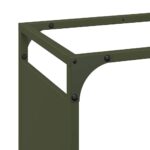 vidaXL Regál na krbové drevo, 60x28x90 cm, za studena lisovaná oceľ – Obrázok 7