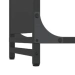 vidaXL Regál na krbové drevo, 90x28x90 cm, za studena lisovaná oceľ – Obrázok 8