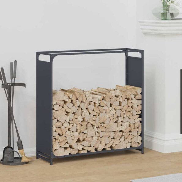 VXL8721158787545_m_en_hd_1.jpg vidaXL Regál na krbové drevo, 90x28x90 cm, za studena lisovaná oceľ – Obrázok 1