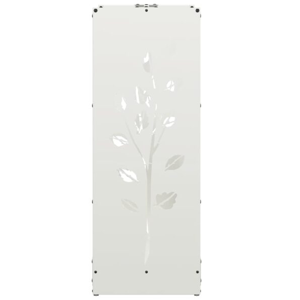 vidaXL Regál na krbové drevo, 40x30x80 cm, za studena lisovaná oceľ – Obrázok 6