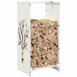 vidaXL Regál na krbové drevo, 40x30x80 cm, za studena lisovaná oceľ – Obrázok 4