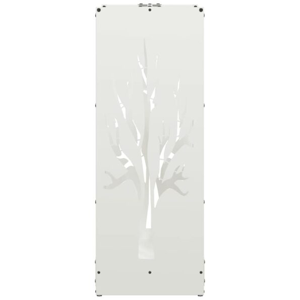 vidaXL Regál na krbové drevo, 40x30x80 cm, za studena lisovaná oceľ – Obrázok 6