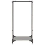 vidaXL Regál na krbové drevo 40x30x80 cm, nehrdzavejúca oceľ – Obrázok 5