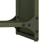 vidaXL Regál na krbové drevo, 40x30x80 cm, za studena lisovaná oceľ – Obrázok 8