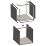 vidaXL Regál na krbové drevo, 40x40x40 cm, za studena lisovaná oceľ – Obrázok 9