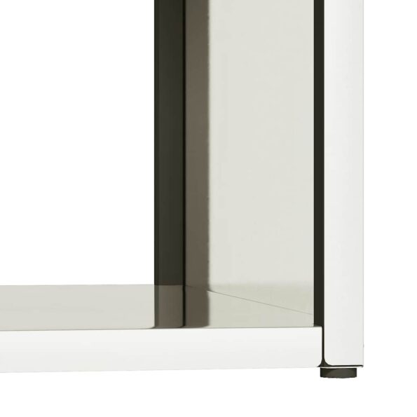 vidaXL Regál na krbové drevo 40x40x40 cm, nehrdzavejúca oceľ – Obrázok 8